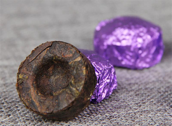 Green Food 100g Yunnan Canned Jasmine Puer Puerh Tea Small Tuocha Pu Er Ripe Tea