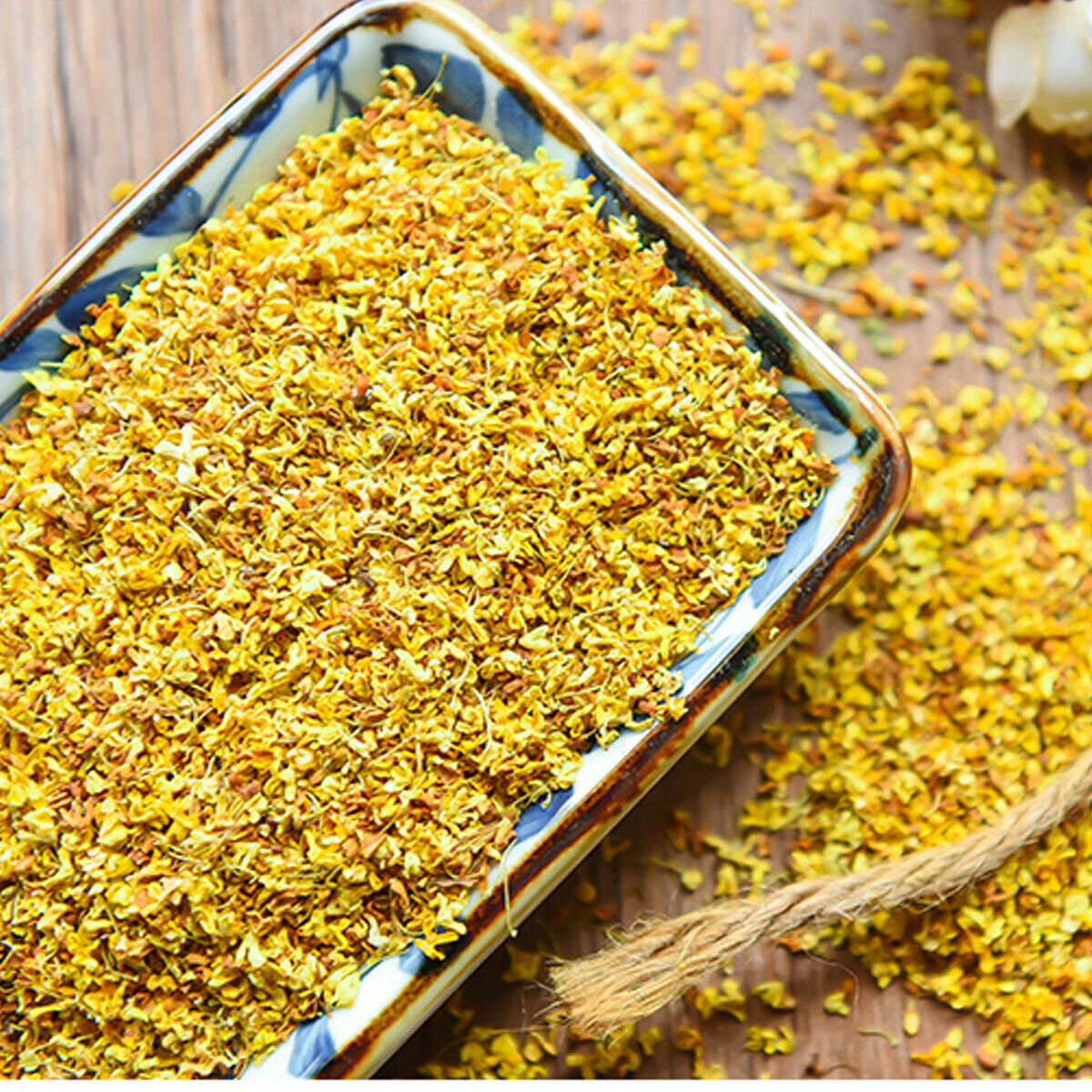 HelloYoung Chinese Premium Sweet-scented Osmanthus Flower Organic Dried Fragrans Tea Herbal