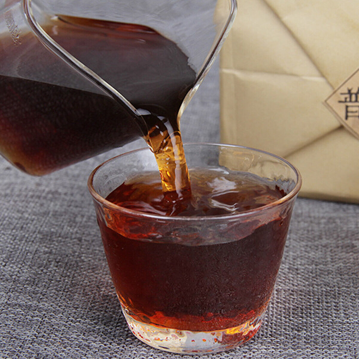 HelloYoung Yunnan Ripe Puerh Tea Brick Black Tea Icelandic Ancient Tree Old Dry Puer Brick