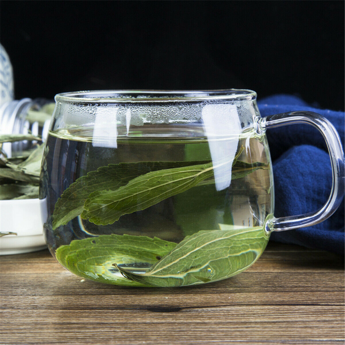 HelloYoung 500g Pure Natural Stevia Leaf Rebaudiana Stevia Tea Herbal Tea Loose Leaves Tea Secondary image