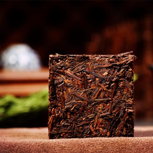 200g Yunnan 10 Years Old Pu-erh Class Puerh Tea Cooked Puer Tea Shu Pu'er Brick