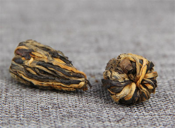 HelloYoung60g Yunnan Dianhong Black Tea Small Pagoda Pu-erh Tea Canned Handmade Black Tea