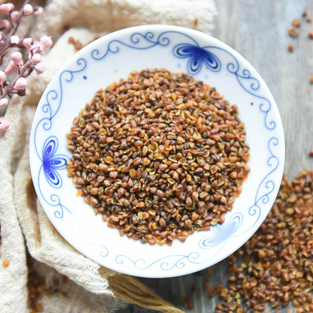 HelloYoung Pure Natural Black Bitter Tea Bitter Buckwheat Whole Germ Herbal Tea Green Food
