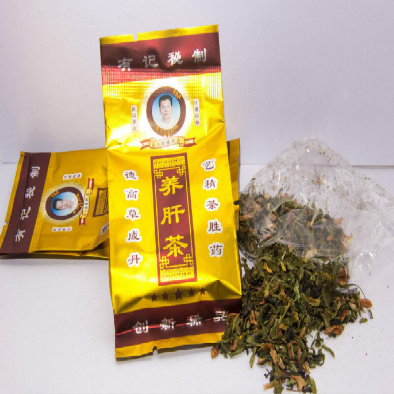 HelloYoung 6bags Top Grade Healthy Liver Tea Herbal Tea for High Blood Pressure Fatty Liver Main image
