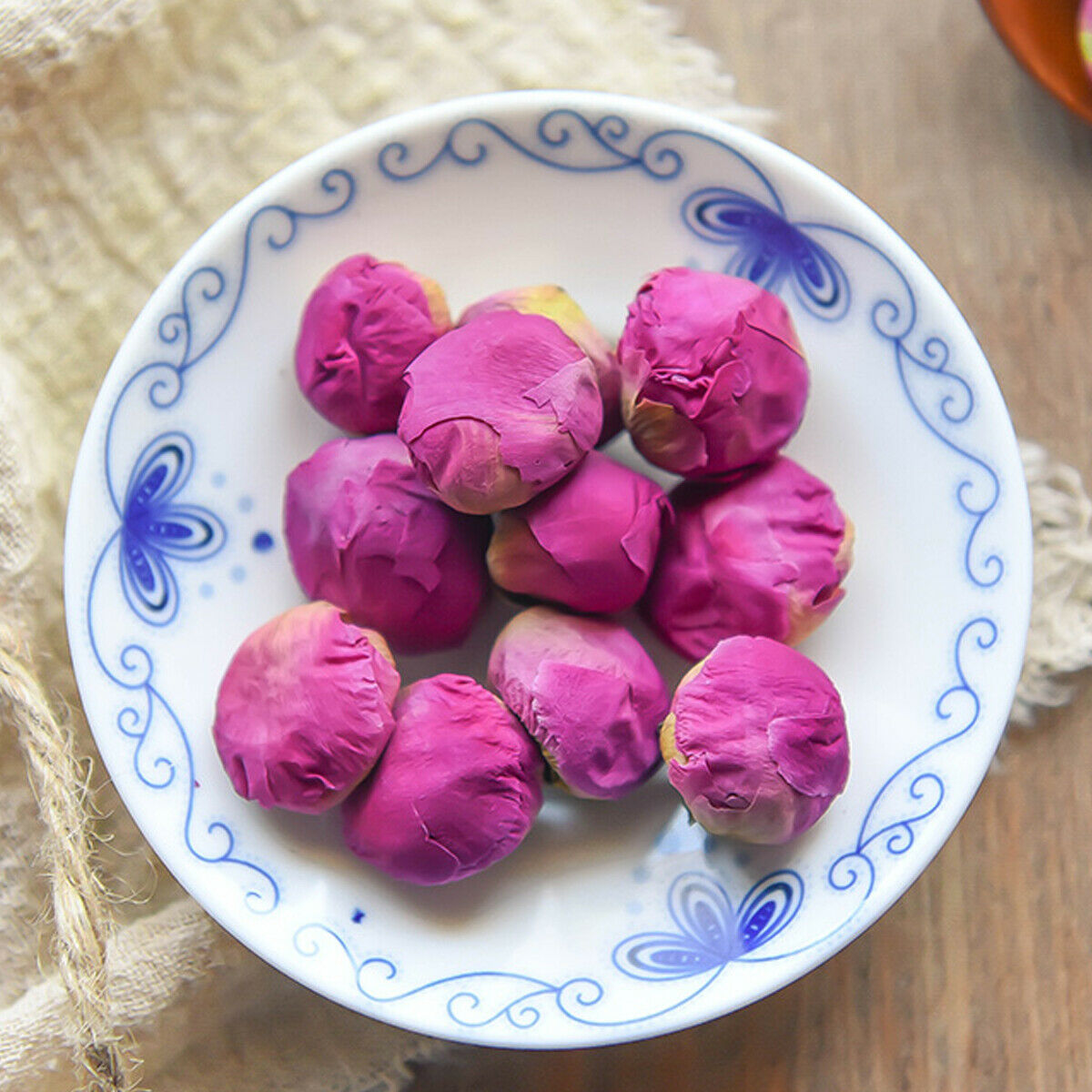 HelloYoung Peony Flowers Tea Flower Ball Rose Tea Bulk Chinese Special Herbal Tea GreenFood Secondary image