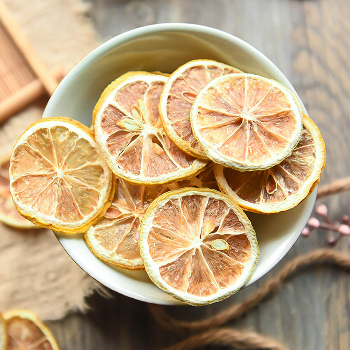 Dried Fruit Tea Lemon Tea Lemon Slices Freshly Soaked Scented Tea Healthy Food