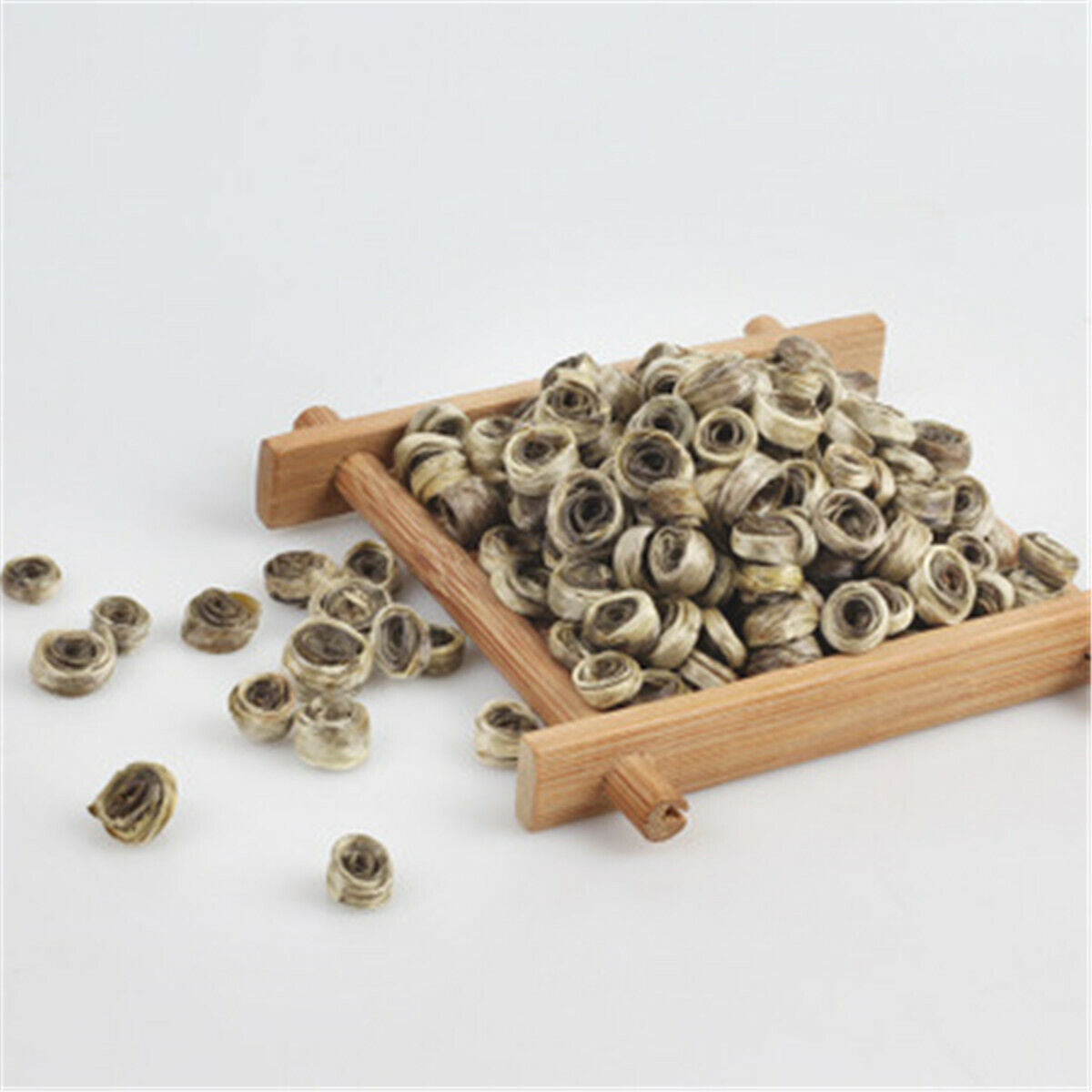 HelloYoung Chinese Jade Ring Girl China Jasmine Herbal Flower Tea Loose Leaf Green Tea