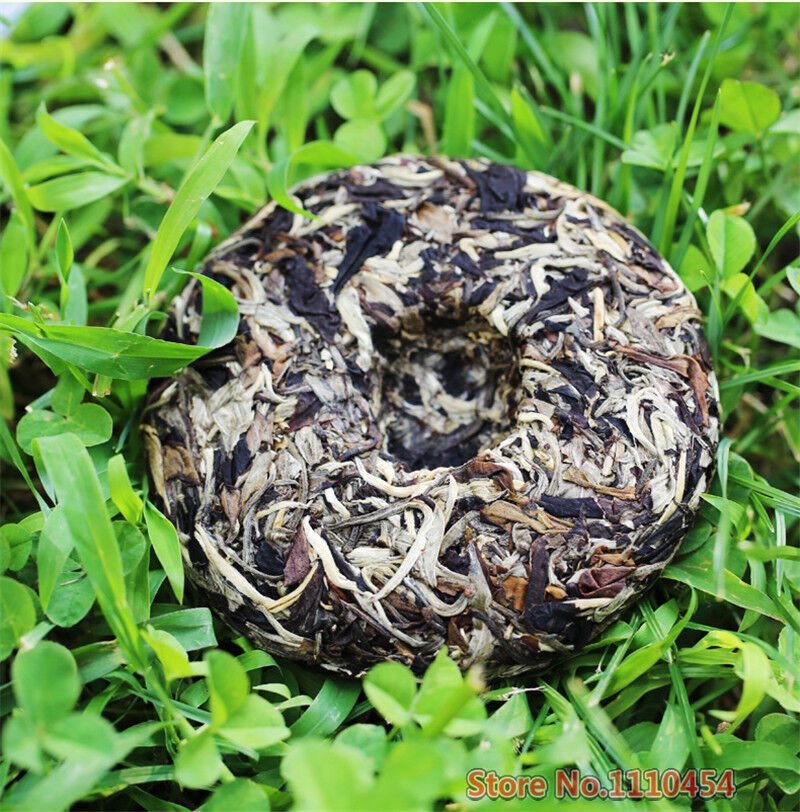HelloYoung Puerh Tea Old Three Puer Caicheng Fragrant White Moonlight Cha Pu-erh Tea 100g Secondary image