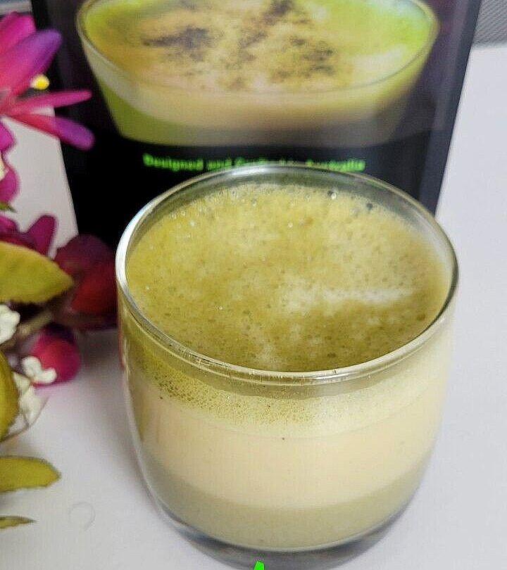 ORGANIC Matcha Green Tea Powder mixed with Chai Latte spices -100g - Matcha Chai Main image