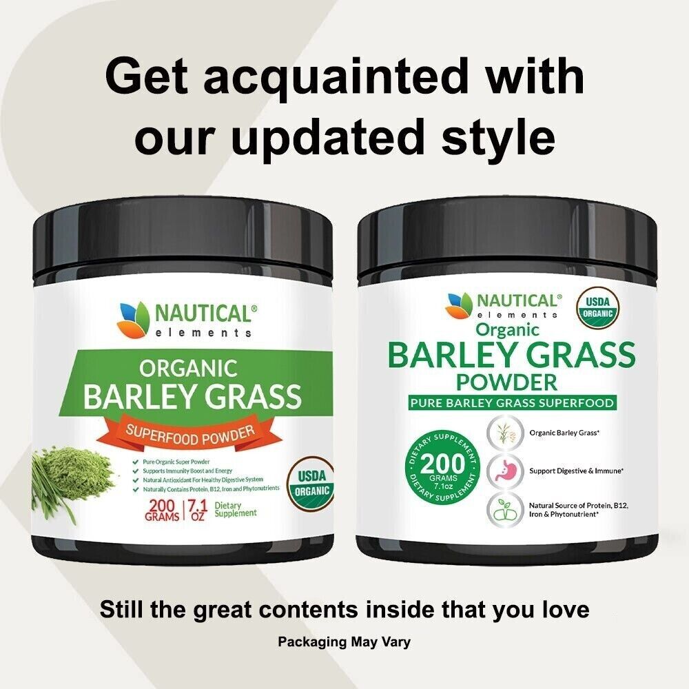 Barley Grass Powder - USDA Certified Organic Barley Grass Powder - Non-GMO Secondary image