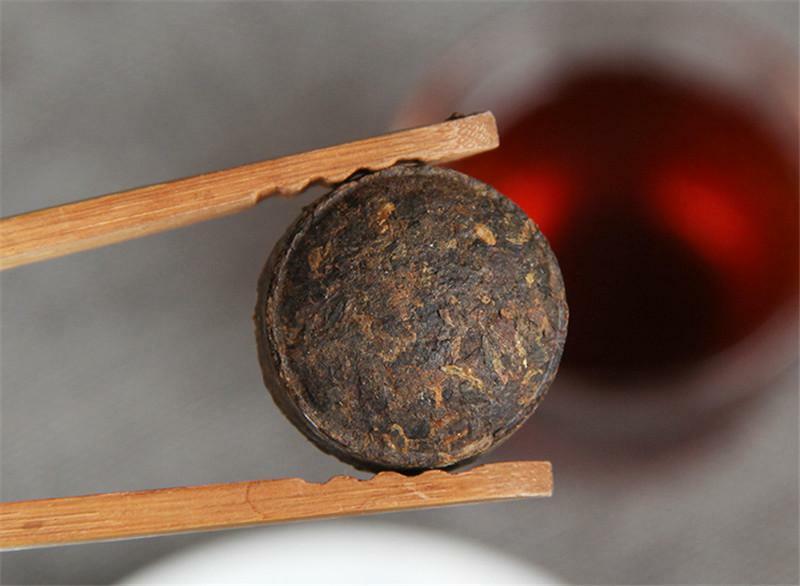 HelloYoung Chen Xiang Small Pu-erh Tuocha Puer Tea Pu Er Ripe Tea Yunnan Canned Puerh 100g