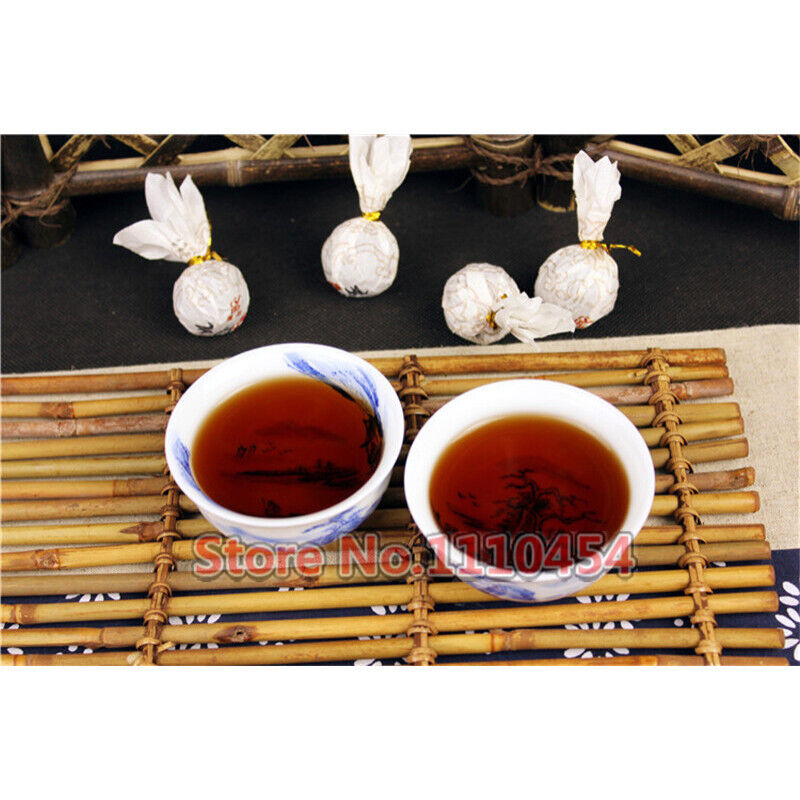 HelloYoung 100g Ripe Pu-erh Tea Premium Black Puerh Tea Mini Old Chinese Yunnan Tuocha Tea