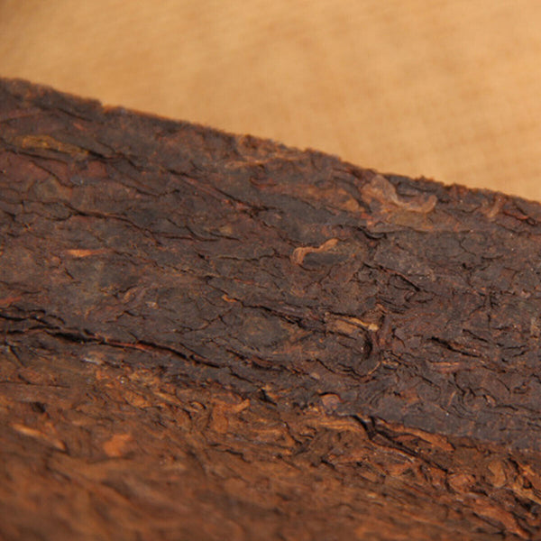 HelloYoung Premium Old Banzhang Ancient Tree Bamboo Tube Tea Puer Cooked Tea Brick 500g