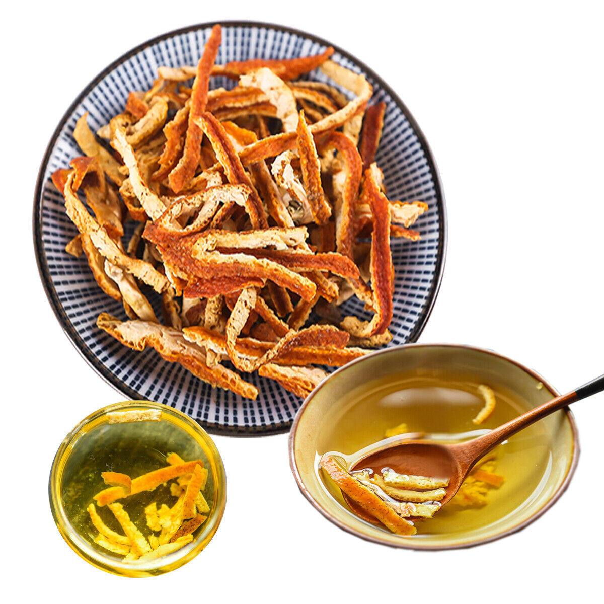 HelloYoung Dried Orange Peel Fruit Tea To Make Syrup of Plum Relieve A Cough Health Care