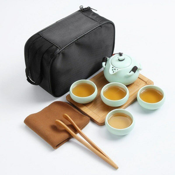 Kettle Gaiwan Tea Cup Portable Tea Drinkware Ceramic Teapot for Chinese Tea Pot