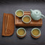 Tray tea board Tea Cup Teapot China Kung Fu Bamboo Tea Tools for  Crafts Tray