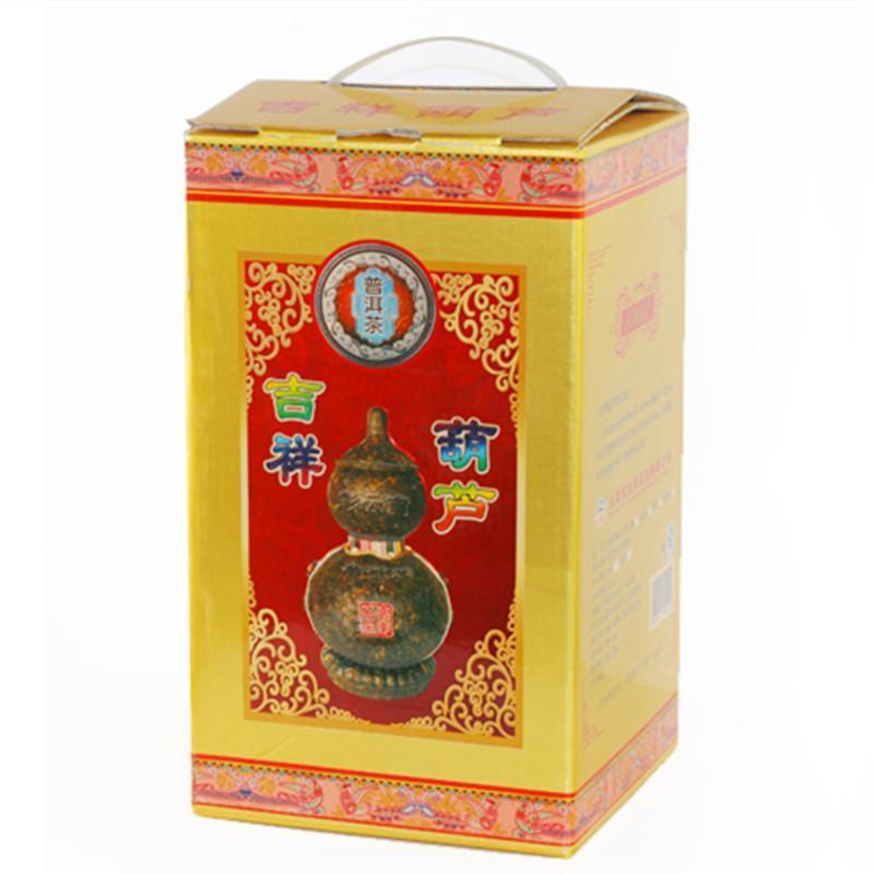 HelloYoung Craft Pu Er Tea Gourd Decoration Gift Puer Cha Tea Yunnan Pu-erh Tea Gift 1000g