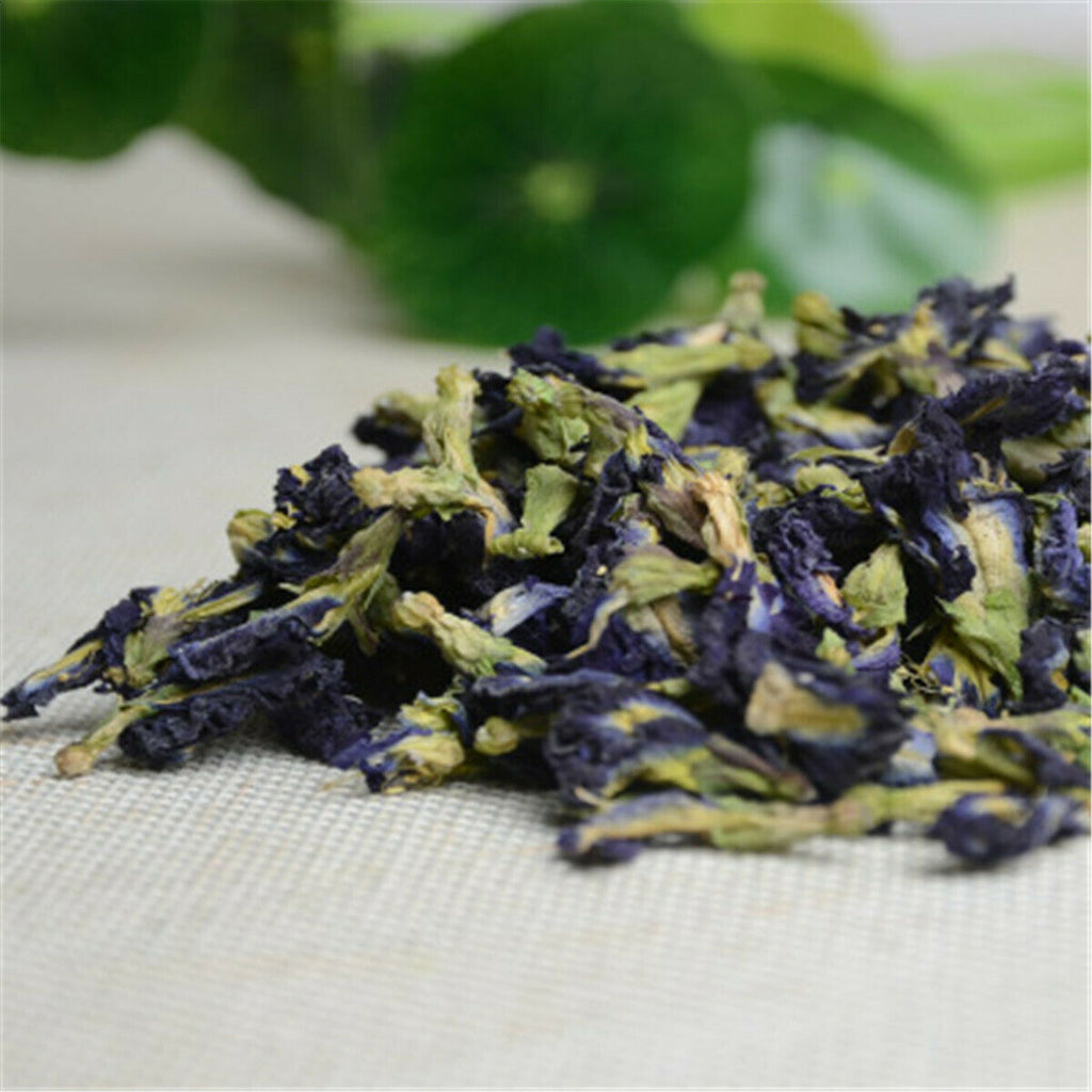 HelloYoung 100g Top Class Blue Butterfly Pea Tea Chinese Flowers Tea New Scented Tea Health