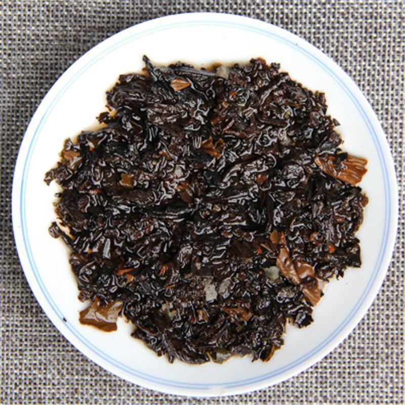 HelloYoung100g Yunnan Lotus Leaf Pu-erh Tuo Cha Black Puer Tea Small Canned Pu Er Ripe Tea
