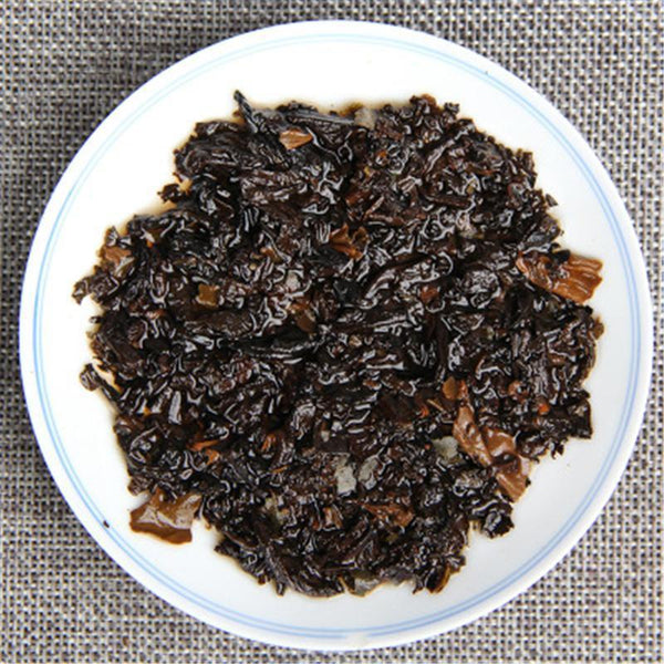 HelloYoung100g Yunnan Lotus Leaf Pu-erh Tuo Cha Black Puer Tea Small Canned Pu Er Ripe Tea