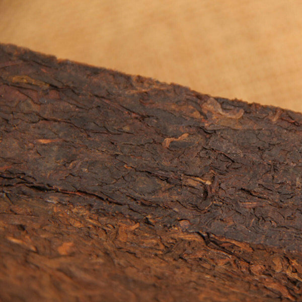 HelloYoung Premium Puer Cooked Tea Brick Old Banzhang Ancient Tree Bamboo Tube Tea  500g