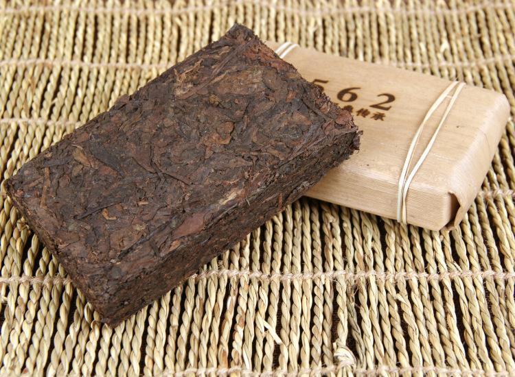 250g Yunnan Shu Puer Tea A Grade Menghai Xing Hai Ripe Pu-erh 7562 Brick Old Tea