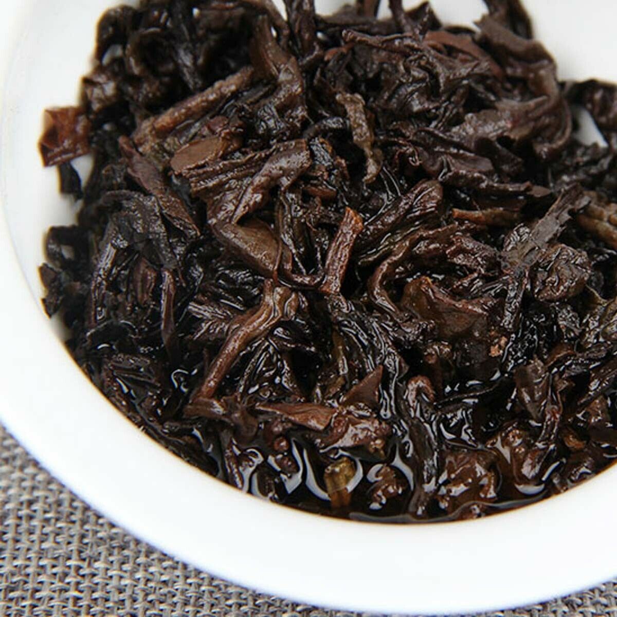 HelloYoung Premium Cooked Puerh Tea Jingmai Mountain Chen Xiang Old  Black Tea Organic 357g