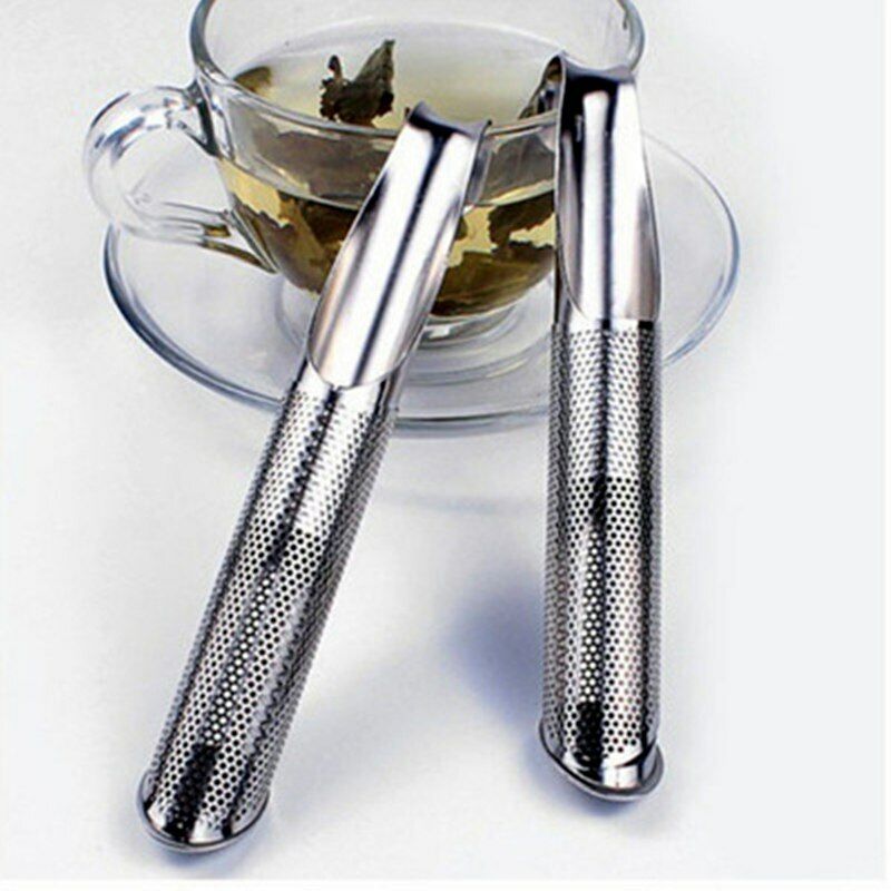 Pipe Shape Loose Leaf Diffuser Tea Strainer Stainless Steel Infuser Tea Filter