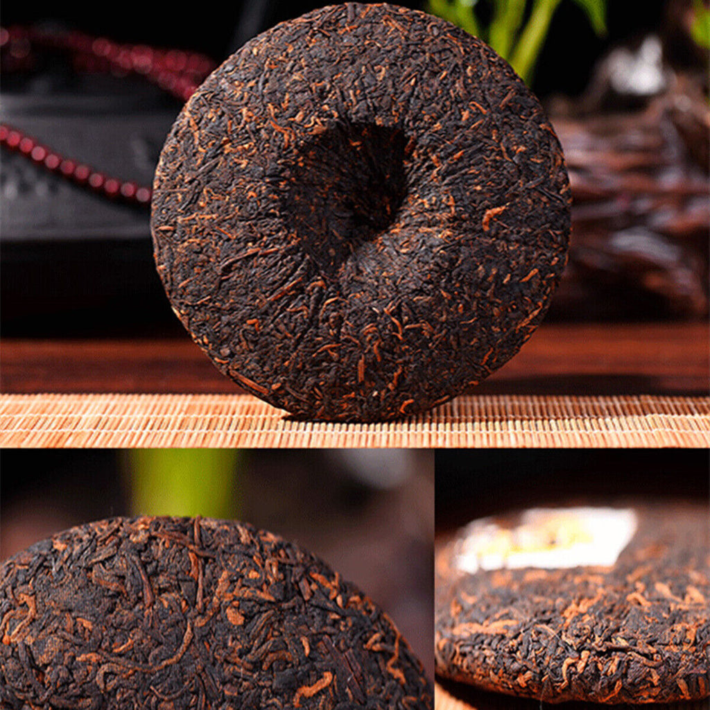 HelloYoung 100g Ripe Pu Erh Tea Health Care Organic Black Tea Chinese Puer Tea Green Food