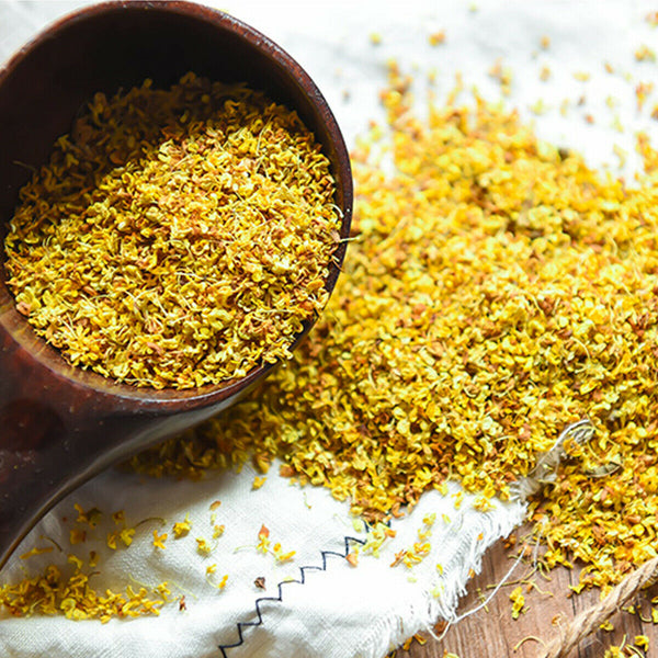 HelloYoung Chinese Premium Sweet-scented Osmanthus Flower Organic Dried Fragrans Tea Herbal
