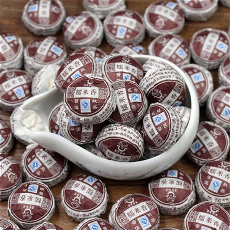 100g Yunnan Puerh Tea Glutinous Rice Flavor Puer Tuocha Black Tea Ripe Pu Er Tea Secondary image