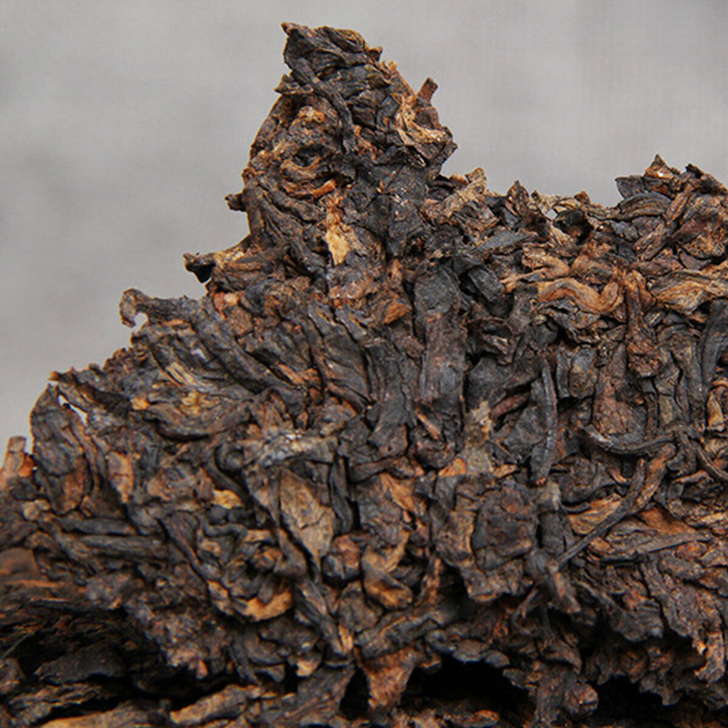 HelloYoung Ecological Ancient Tree Tea Golden Bud Lao Ban Zhang Premium Ripe Puerh Tea 357g