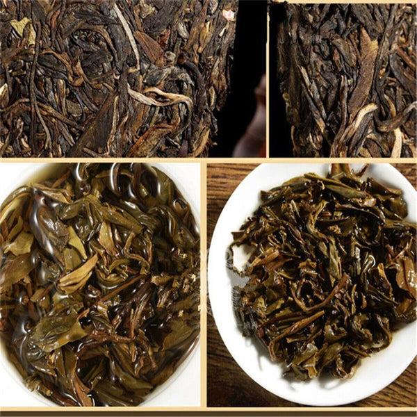 HelloYoung 357g Organic Pu Erh Tea Cake Yunnan Puer cha Tea Healthy Drink Natural Black Tea