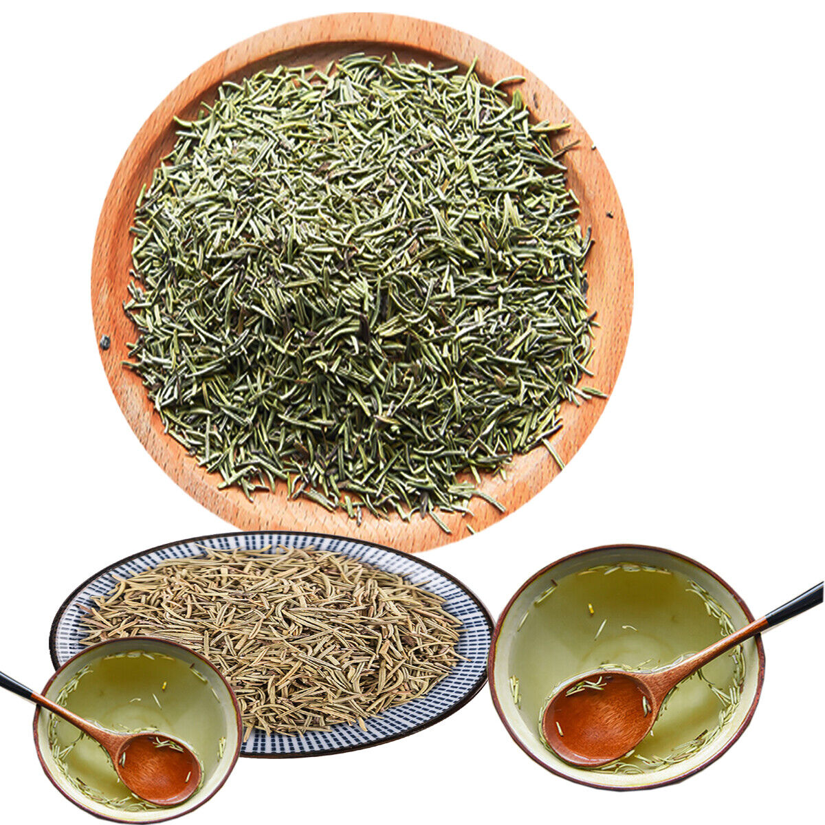 Pure Natural Rosemary Green Tea Chinese Herbal Tea Scented Tea Relieve Headache Main image