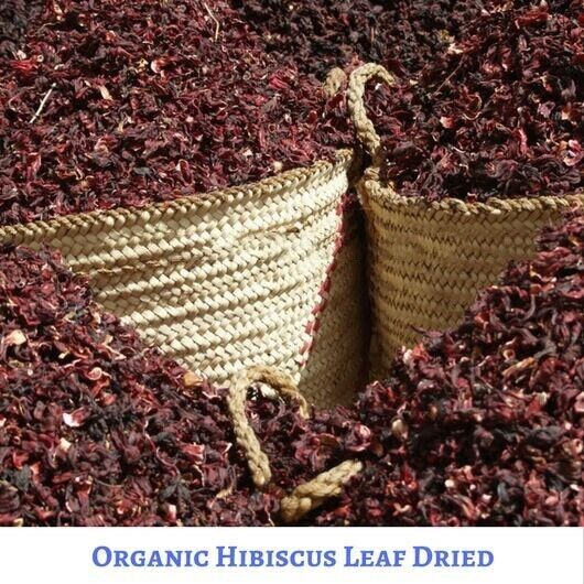 DRIED ORGANIC HIBISCUS FLOWERS -  Premium Scented Herbal - Vacuum Packed 250G Secondary image