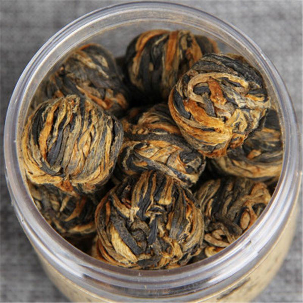 Dianhong Black Tea Handmade 60g Chinese Yunnan Small Golden Ball Canned Red Tea