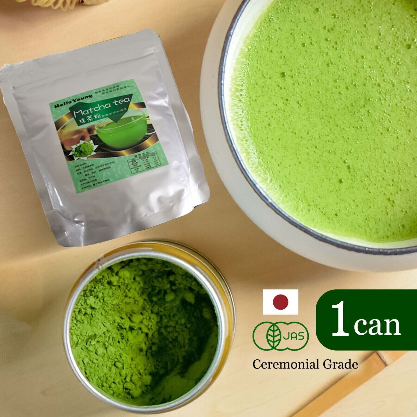 Matcha Green Tea Powder - Highest Ceremonial Grade - Japan Origin - 3.5oz(100g)