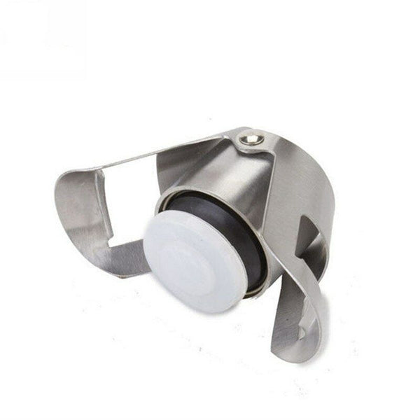 Stainless Steel Champagne Stopper Sparkling Wine Bottle Plug Sealer Bar Kitchen