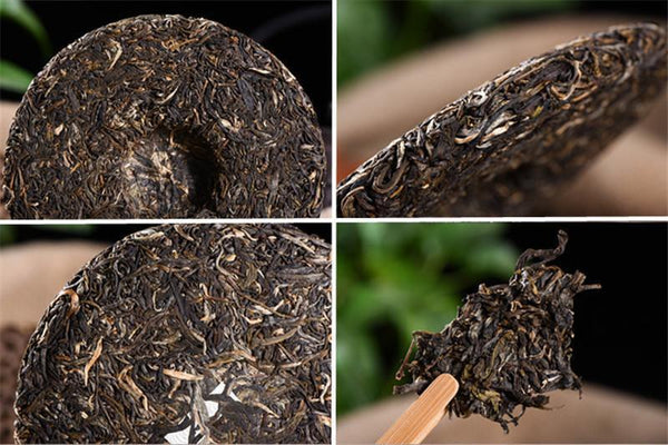 HelloYoung Cha Tea Chinese Pu Erh Tea Cake Healthy Drink Yunnan Brown Yinhao Puer Tea 200g