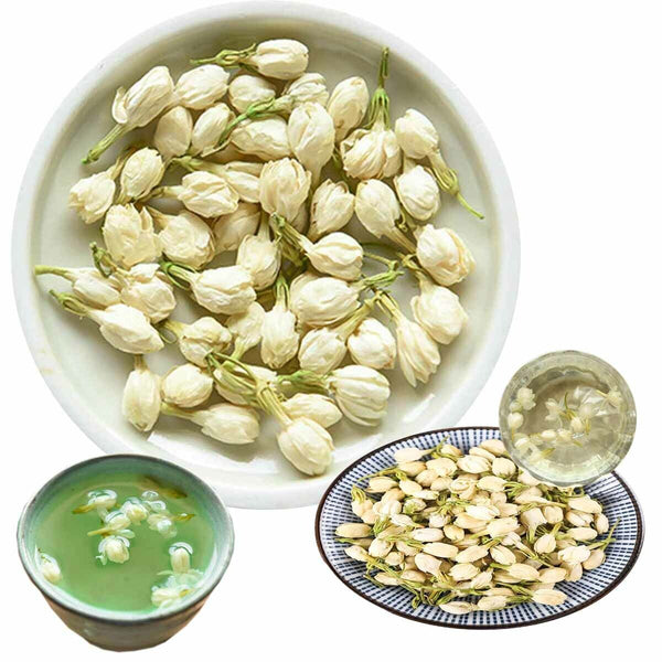 Jasmine Tea High Quality Dried Jasmine Bud New Flower Tea Weight Loose Tea
