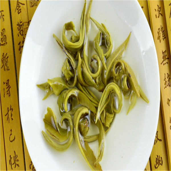 HelloYoung Chinese Jasmine Flower Tea Loose Leaf Jade Ring Girl China Green Tea Flower Tea
