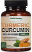 Turmeric Curcumin Highest Potency 95% 2600mg with BioPerine Black Pepper Extract