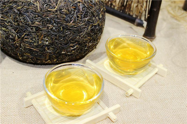 HelloYoung Cha Puerh Tuo Cha Pu Erh Tea Food Yunnan Pu-erh Tea Gold Melon Tribute Tea 1000g