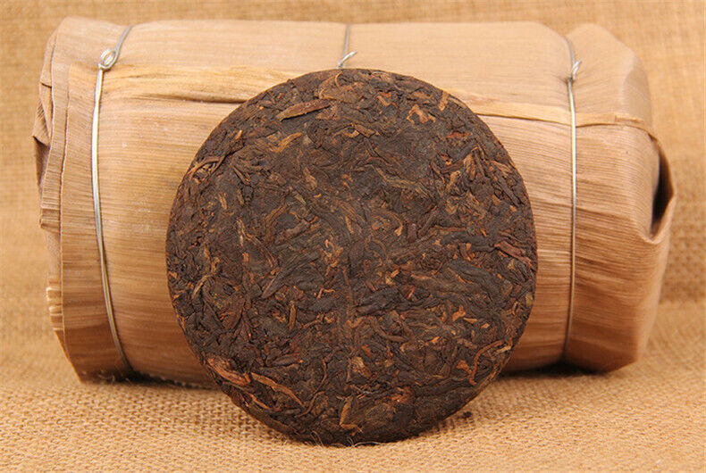 HelloYoung 100g Ripe Tea Organic Pu-erh Tea Old Ban Zhang Shu Cha China Yunnan Black Tea