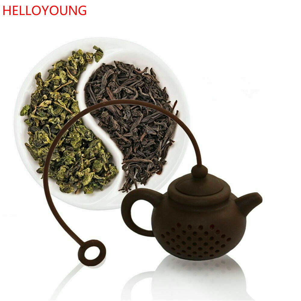 Silicone Tea Infusers Tea Strainer Tea Pot Shape Bag New Creative High Quality