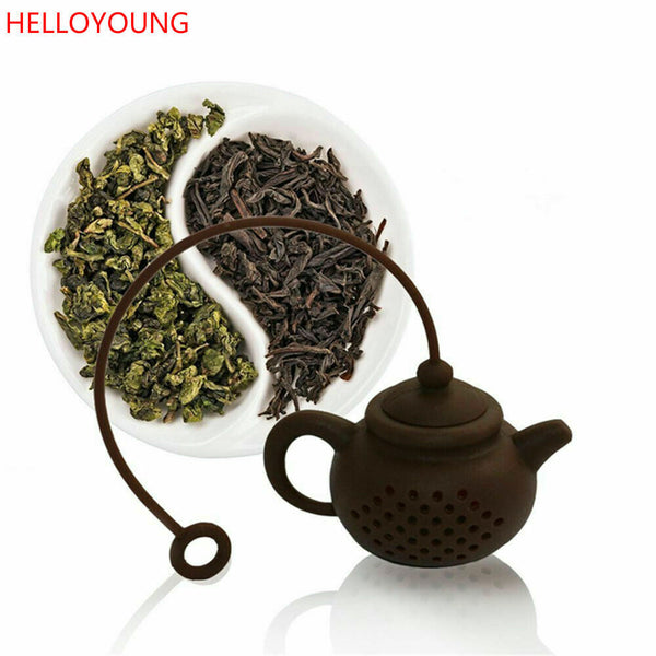 Silicone Tea Infusers Tea Strainer Tea Pot Shape Bag New Creative High Quality