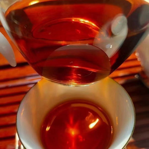 357g Yunnan Old Pu'er Reife Puerh Tea Cake 2018 Laobanzhang Pu-erh Gekochter Tee