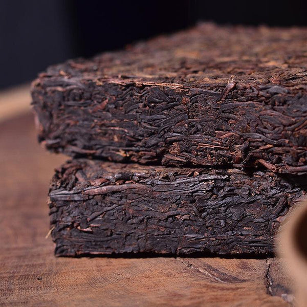 HelloYoungTea 250g Yunnan Pu'er Tea Ripe Tea Brick Aged Old Brick Tea