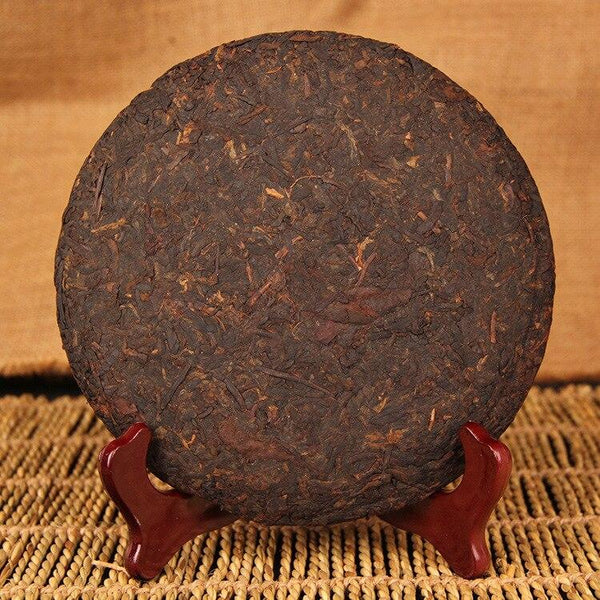HelloYoungTea 2014 Yunnan Qizi Shu Pu'er Ba Nian Chen Yun 357g Eight-Year Aged Pu'er Tea