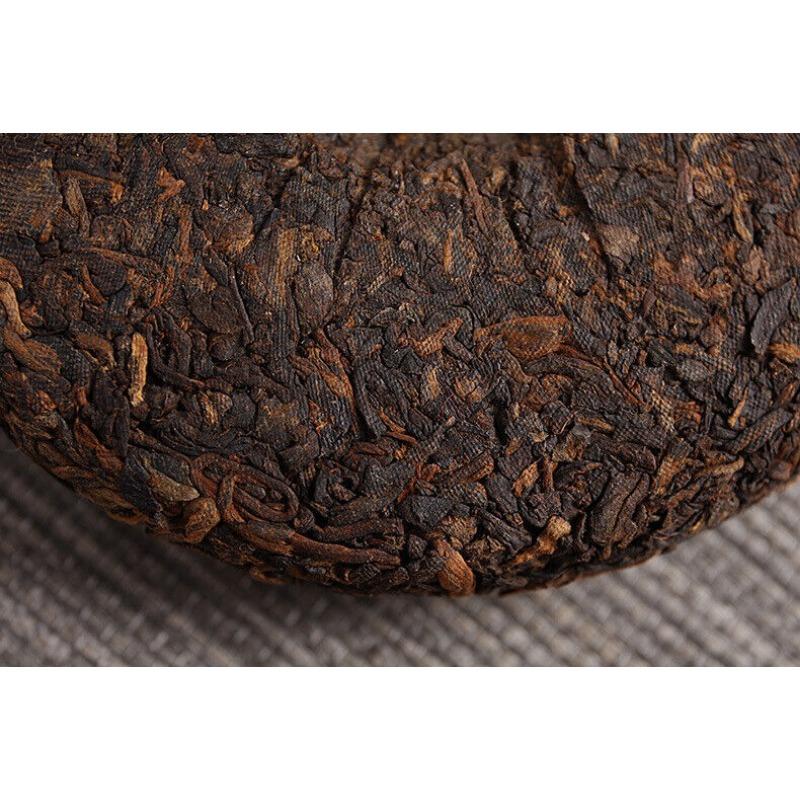 100g Yunnan Raw Material Puerh Cake Tea Golden Bud Small Cake Palace Ripe Tea